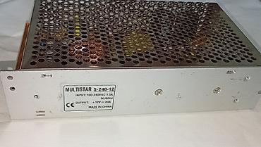 3д принтер: MULTISTAR S-240-12 – 12V DC switch rejimli enerji təchizatı Texniki — 2