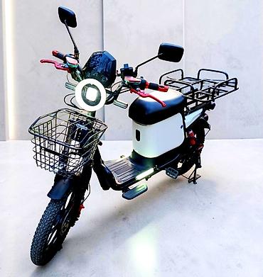 электро трёхколёсный: Monster ultra 60v/40ah зарядка 5 амперная nfc ключ блютуз — 1