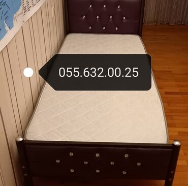 Sifarişlə çarpayılar: İkinəfərlik, Bazasız, Ödənişli matras, Siyirməsiz, Rusiya, Metal — 23