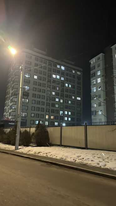 сдаю квартиру район аламедин 1: 1 комната, 56 м², Элитка, 11 этаж, ПСО (под самоотделку)