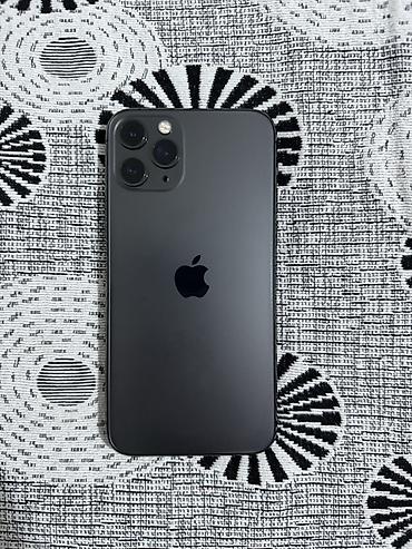 Apple iPhone: IPhone 11 Pro, Б/у, 256 ГБ, Space Gray, Зарядное устройство, Чехол, 86 % — 1