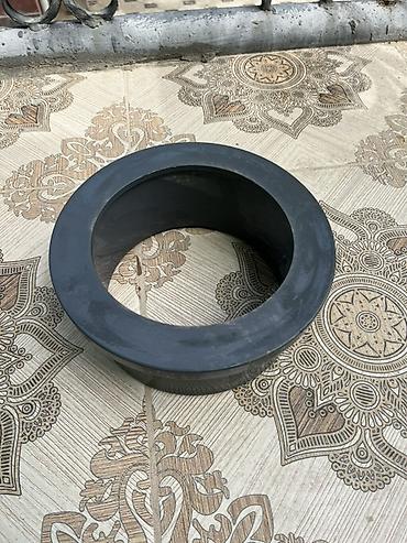 plastik çənlər: PVC boru keçidi / manjet - Material: sərt PVC (qara rəng) - Növ: boru — 4
