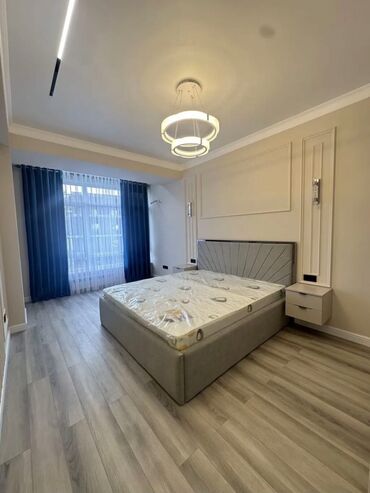 квартира сатылат токмок: 2 комнаты, 64 м², Элитка, 6 этаж, Дизайнерский ремонт