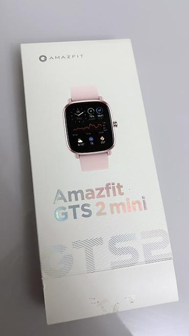 music player: İşlənmiş, Smart saat, Amazfit, Sensor ekran, rəng - Çəhrayı — 3