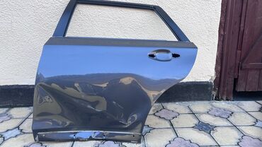 субару кузов: Задняя левая дверь Subaru 2018 г., Б/у, цвет - Серый,Оригинал
