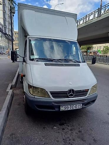 Автоуслуги: Yükdaşıma xidməti – Mercedes Sprinter yük maşını - Bağlı furqon tipli — 9