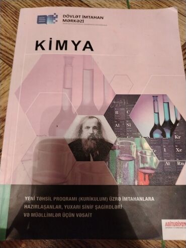 Kitablar, jurnallar, CD, DVD: Kimya qayda kitabı
Kitab dim in nəşri dir
Səliqəli vəziyyətdədir