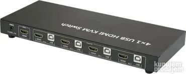 Druga oprema za računare i laptopove: *** AKCIJA *** #2608 SpeaKa Professional KVM svič 4 porta HDMI USB — 8