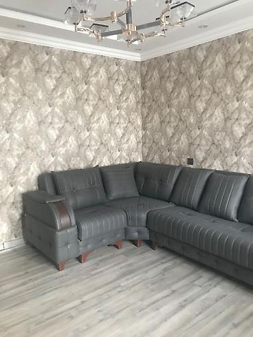Ev üçün mebel: Künc divan, Yeni, Açılan, Bazalı, Süni dəri — 2