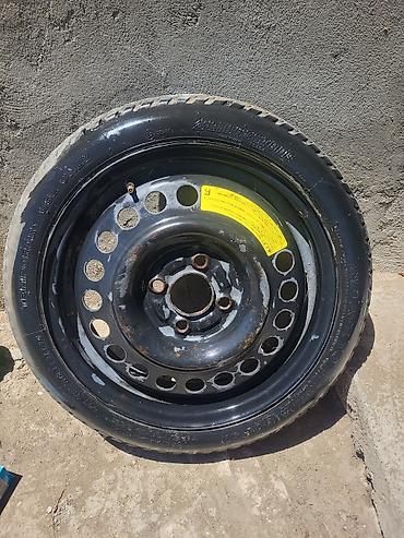 16 diski: Bridgestone ehtiyat (temporary) təkər və polad disk komplekti - — 1