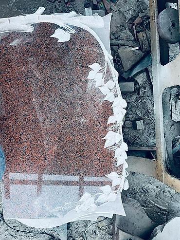 plant beton: Изготовление памятников, Изготовление оградок, Облицовка надгробий | Гранит, Габбро | Установка, Оформление — 2