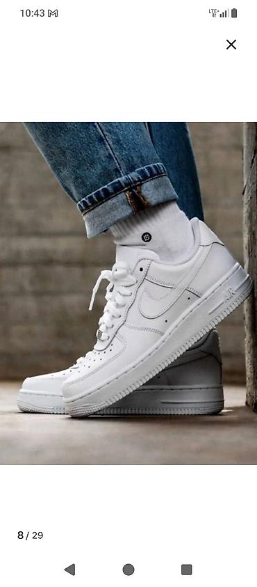 tech flecee: Мужские кроссовки, 42, Nike, Новый, цвет - Белый — 7