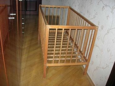купить железную кровать бу: Детская кроватка Б/У Классическая конструкция с реечными боковинами