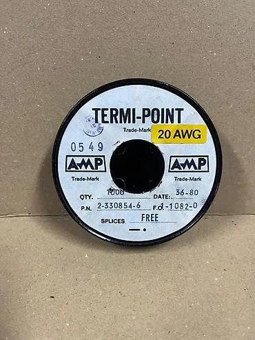 Ostali elektro materijali: AMP/TE Connectivity TERMI-POINT kontakti na traci – 20 AWG - Serija — 1