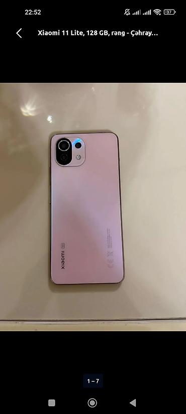 poco f4 pro: Xiaomi 11 Lite, 128 GB, rəng - Çəhrayı, 
 Barmaq izi — 1