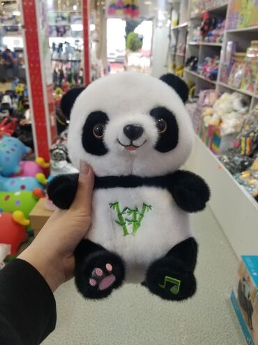 BMW: Məhsul: Yumşaq panda oyuncağı (plyuş) - Rəng: klassik qara-ağ -