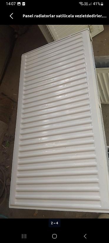 örtü: Panel radiatorlar - Tip: Polad panel radiator - Rəng: Ağ, hamar və — 1