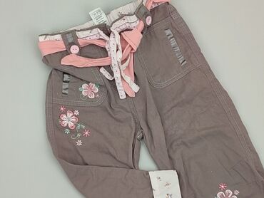 zara płaszcze i kurtki: Baby material trousers, 12-18 months, 80-86 cm, condition - Good