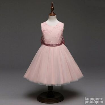 Haljine: Svecana haljina haljine za bebe decu decijaHALJINA + velika mašna — 13