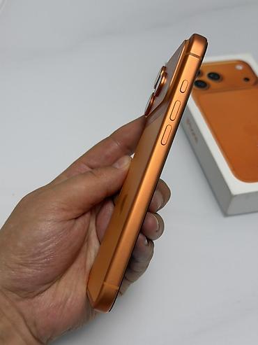 айфон купить бишкек: IPhone 17 Pro Max, Б/у, 512 ГБ, Оранжевый, Коробка, 95 % — 3