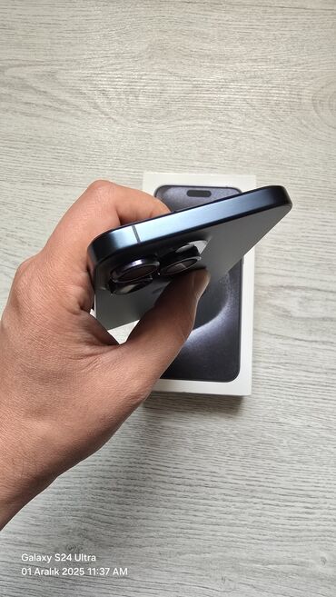Apple iPhone: IPhone 15 Pro Max, 256 GB, Blue Titanium, Face ID -da lalafo.az — 9 Apple iPhone: IPhone 15 Pro Max, 256 GB, Blue Titanium, Face ID — 9