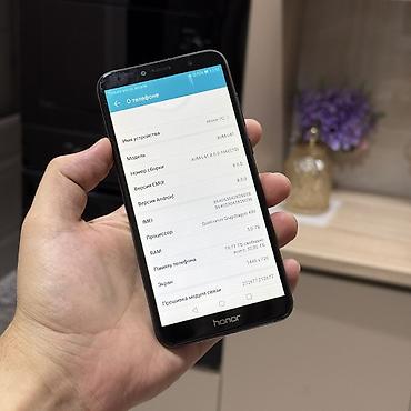 cd card: Honor 7C, Б/у, 32 ГБ, цвет - Черный, 2 SIM — 6