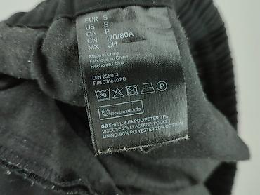 pull and bear spodenki dresowe: H&M, Spodnie materiałowe damskie, rozmiar S — 7