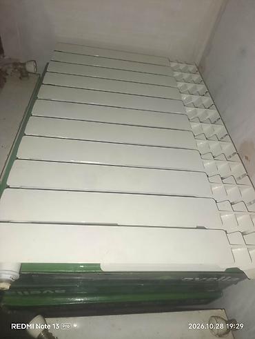 1 eded 11 seksiya 8 seksiya da bir diAlüminium radiator (seksiyalı) -