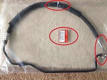 Другие детали рулевой части: Шланг высокого давления ГУР Хонда аккорд 2008/2015 2.4 /3.5 новый — 2