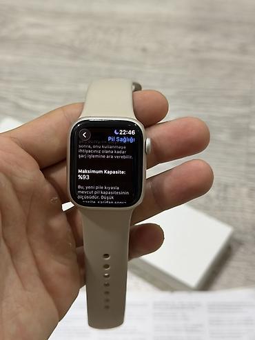 iphon 7: Apple Watch Series 7 Alminum 41mm İdeal vezıyyetdedir LLA versia — 7
