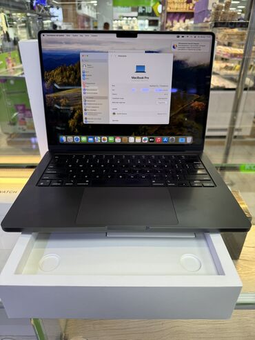 macbook в рассрочку без процентов: Ноутбук, Apple, 20 ГБ ОЗУ, Apple M3 Pro, 14 ", Новый, Для несложных задач, память SSD