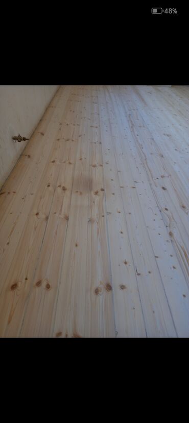 Döşəmə işləri: Taxta döşəmə cilalama və laklama xidməti - Şəkillərdə: ev və — 8