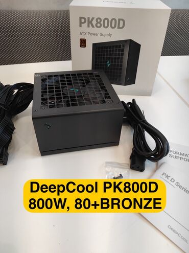 Процессоры: Блок питания, Новый, DeepCool, 800 Вт, Bronze, 800 Вт