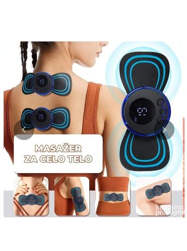 Health & Beauty: Cena 890 dinara EMS masazer stimulator misica za celo telo Mini
