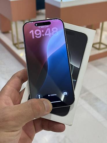 iphone 12 plus: IPhone 16 Pro, Gümüşü, Face ID — 1