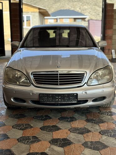 передвижные дома: Mercedes-Benz S-Class: 2000 г., 4.3 л, Автомат, Бензин, Седан