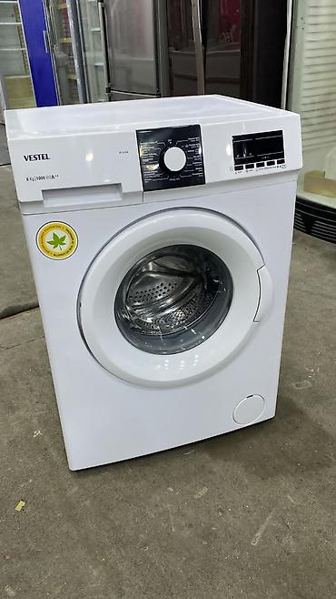 vozol 6 k: Vestel W 6104 ön yükleməli paltaryuyan maşın - Yük həcmi: 6 kq - — 2