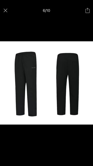 рабочие одежда: Брюки M (EU 38), цвет - Черный
