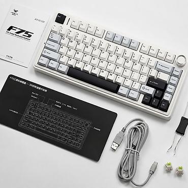 ⌨️ AULA F75 — механическая клавиатура 75% ✨ Компактная механическая
