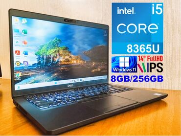 русификация бортовых компьютеров: Ультрабук, Dell, 8 ГБ ОЗУ, Intel Core i5, 14 ", Б/у, Для несложных задач, память NVMe SSD