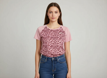 koszulka niemiec rozowa: Ergee, T-shirt damski, rozmiar S