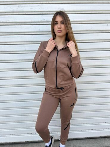 Gornji i donji deo: Adidas ženska trenerka Novo Pamuk Veličine s m l xl 2xl fb Moja — 2