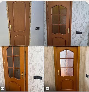 Qapi 4eded 80x205 1ədəd 90x205 3ədəd 50azn biri qiymet sondur Hovsan