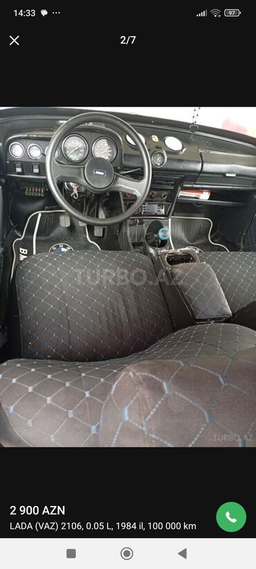 VAZ (LADA): Model: Lada 2106 mator 03 karapka4 kalbiyator 05dir qeneytldir — 8