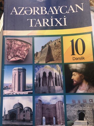 Kitablar, jurnallar, CD, DVD: 10cu sinif Tarix kitabıdır cızığı,kesiyi,eziyi heç bir şeyi yoxdu bi