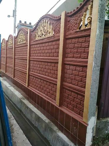 Бетонные еврозаборы: Еврозаборы . высота 0. 5 м до 2.5м .И стойки для ограждения 2м.,2.5м — 28