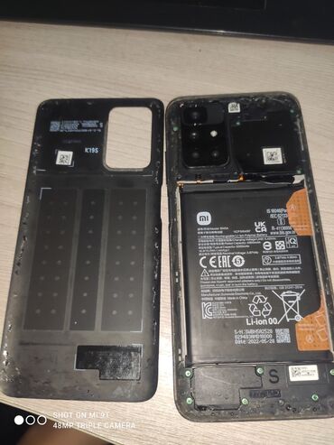 крутые номера телефона: Redmi, Redmi 10 5G, Колдонулган, 128 ГБ, түсү - Боз, 2 SIM