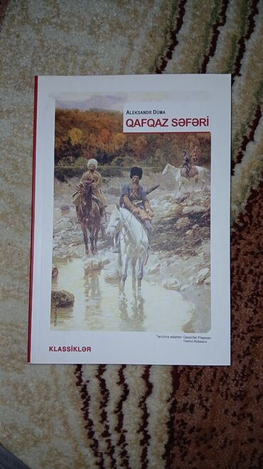 Kitablar, jurnallar, CD, DVD: Aleksandr Duma Qafqaz Seferi Romanı
Klasikadir
Azerbaycancadir