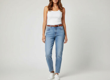 spodnie czołgisty: Jeans for women, size S (EU 36)