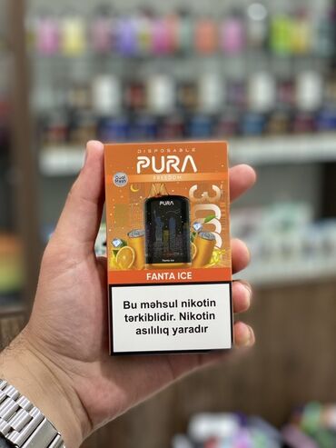 xarici siqaret satisi: Məhsul: Pura 30.000 tüstü Dad seçimləri (qutularda göstərilən): -